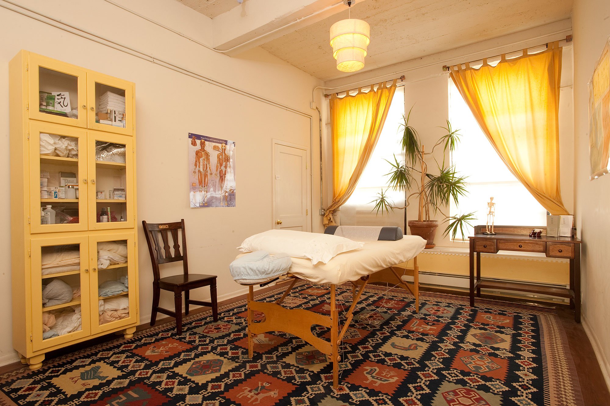 Three Treasures Acupuncture Treatment Room