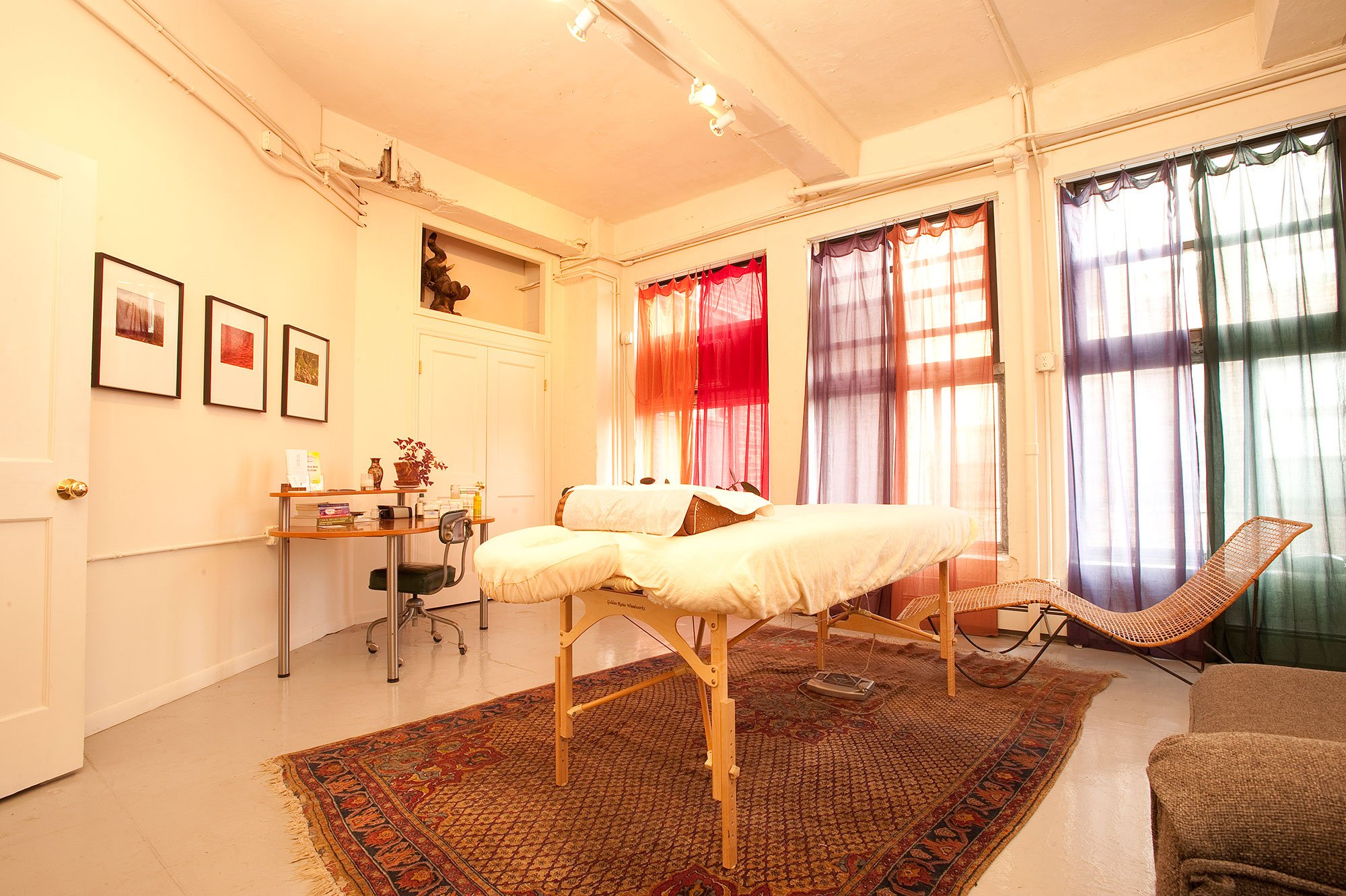 Three Treasures Acupuncture Treatment Room